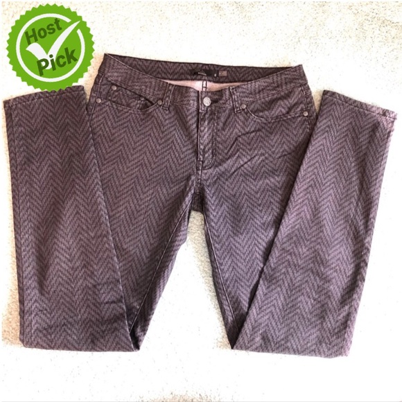 šHPš Prana Jeans, Gray Zigzag